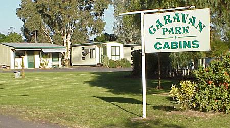 Caravan
Park from Road
